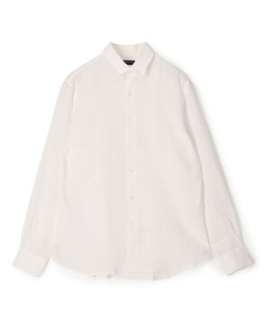 リネン セミワイドカラーシャツ ALBINI