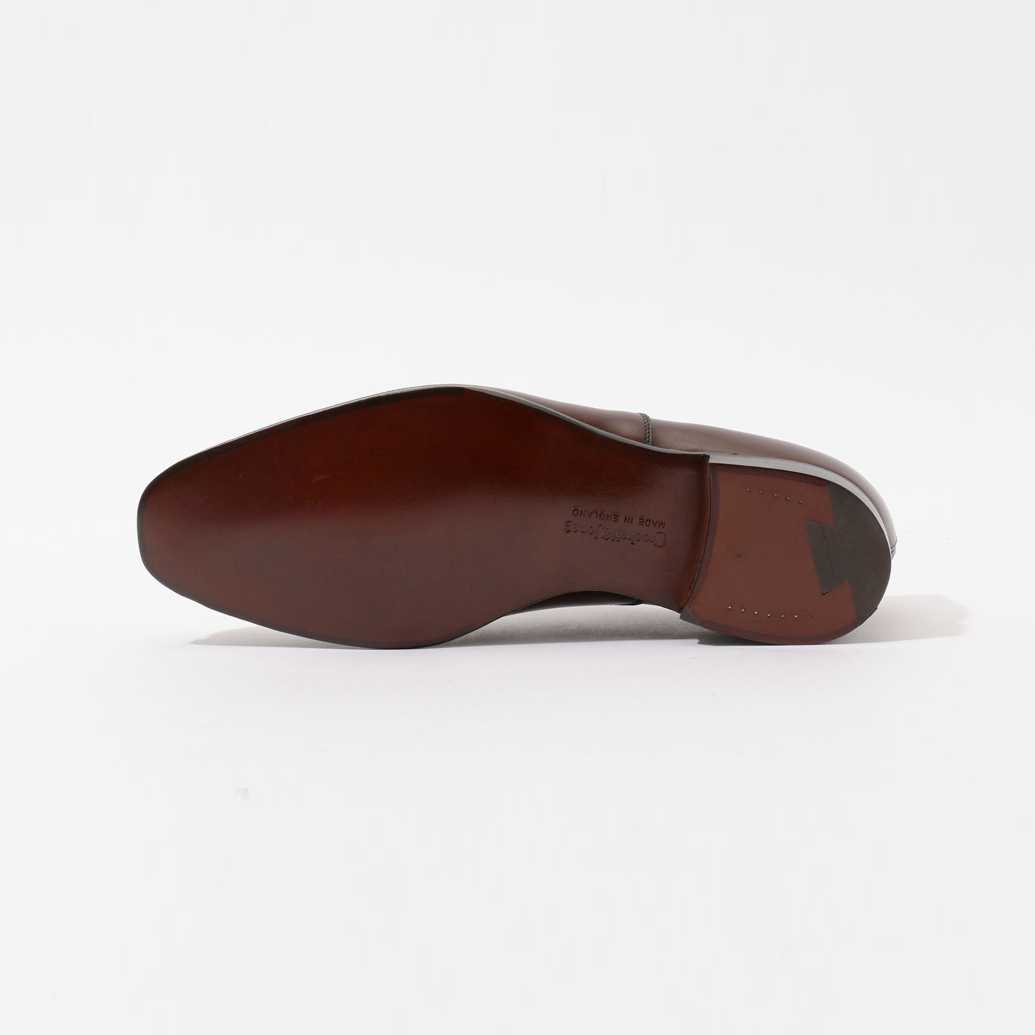 CROCKETT&JONES BELGRAVE3 パンチドキャップトゥ レザーシューズ