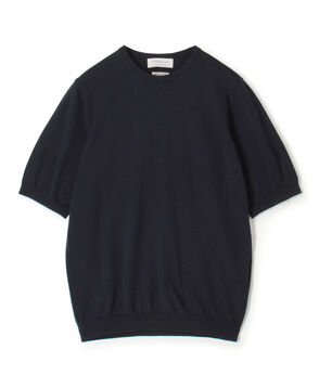 TOMORROWLAND tricot シルクコットン クルーネックプルオーバーニット SESIA