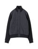 ■HERNO ライトナイロンストレッチ ニットコンビ ブルゾン