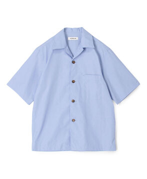 CABaN シャトルポプリン 2-wayオープンカラーシャツ