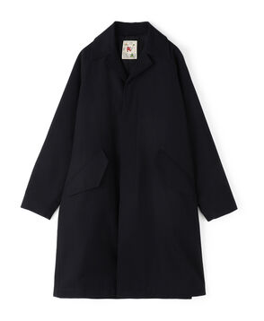 ウールコットン ステンカラーコート TRENCH