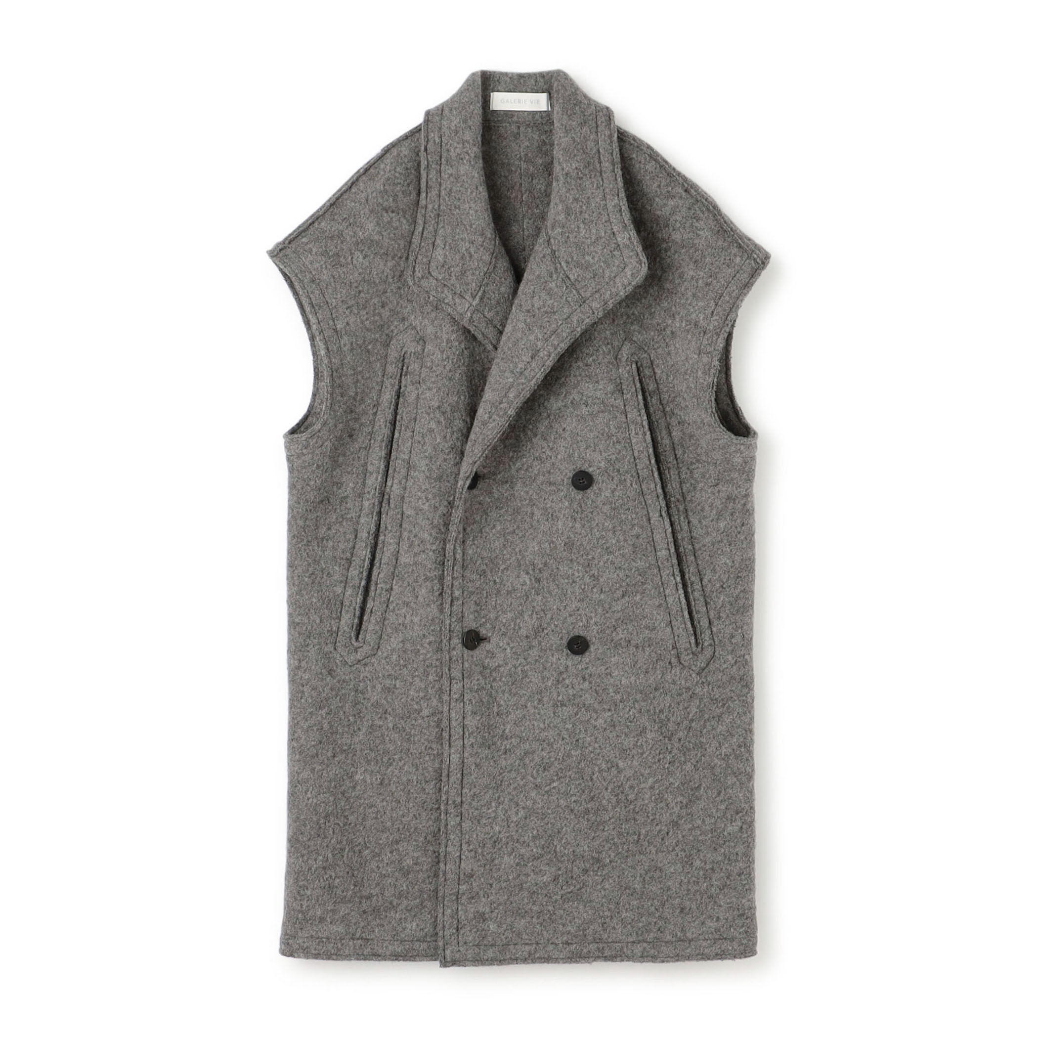 シープジャージー ビッグポケットロングベスト｜トゥモローランド 公式通販