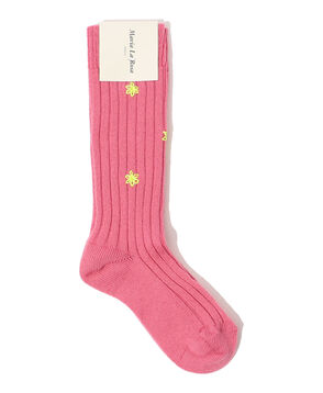 Maria La Rosa COLLEGE FLOWER ソックス