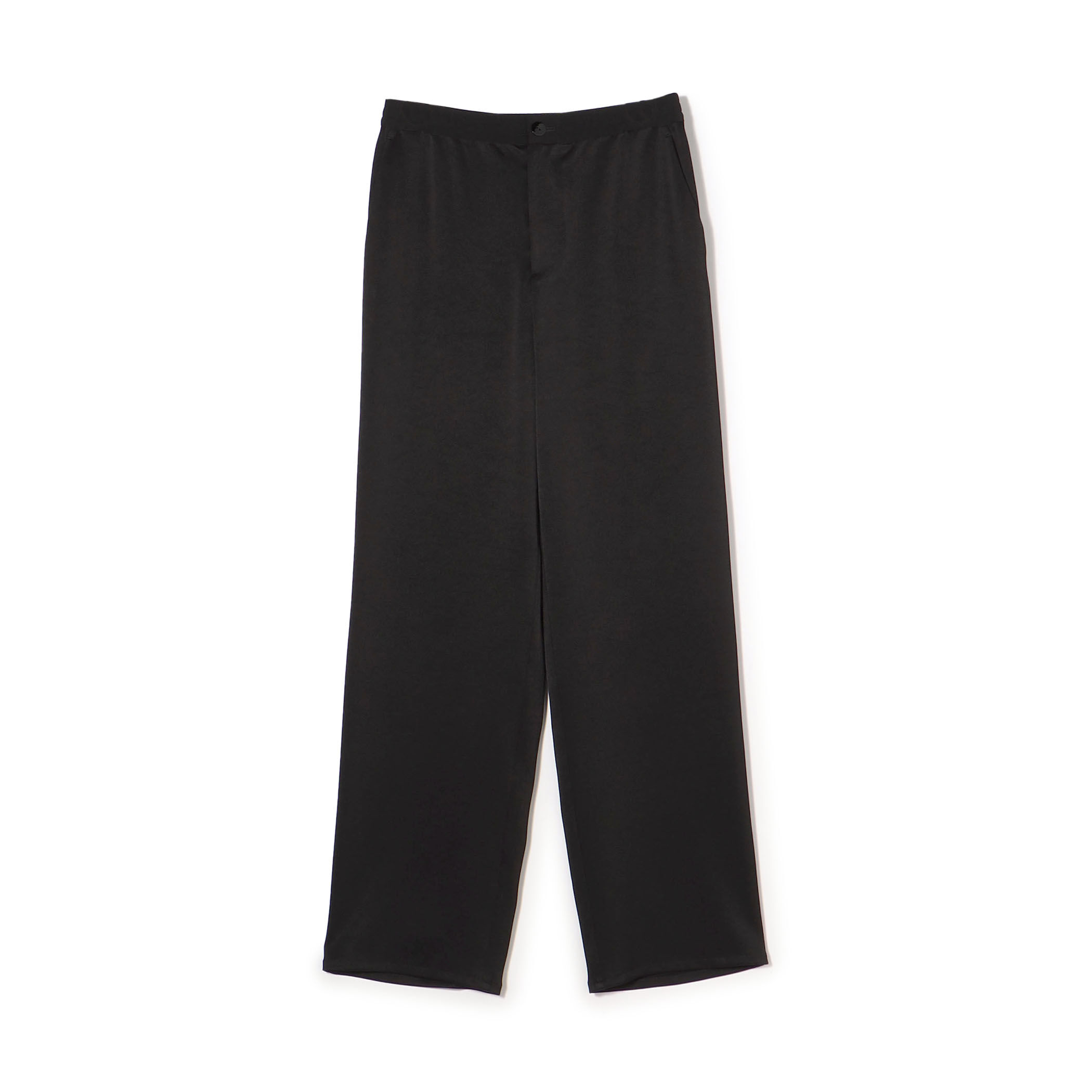 サンローラン　黒 ストレートパンツ サイドサテンテープ　サイズ44イタリア製 SAINT LAURENT PARIS（サンローランパリ）デニムパンツ 黒