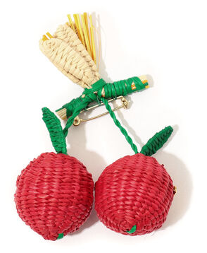 MERCEDES SALAZAR Cherrys ブローチ