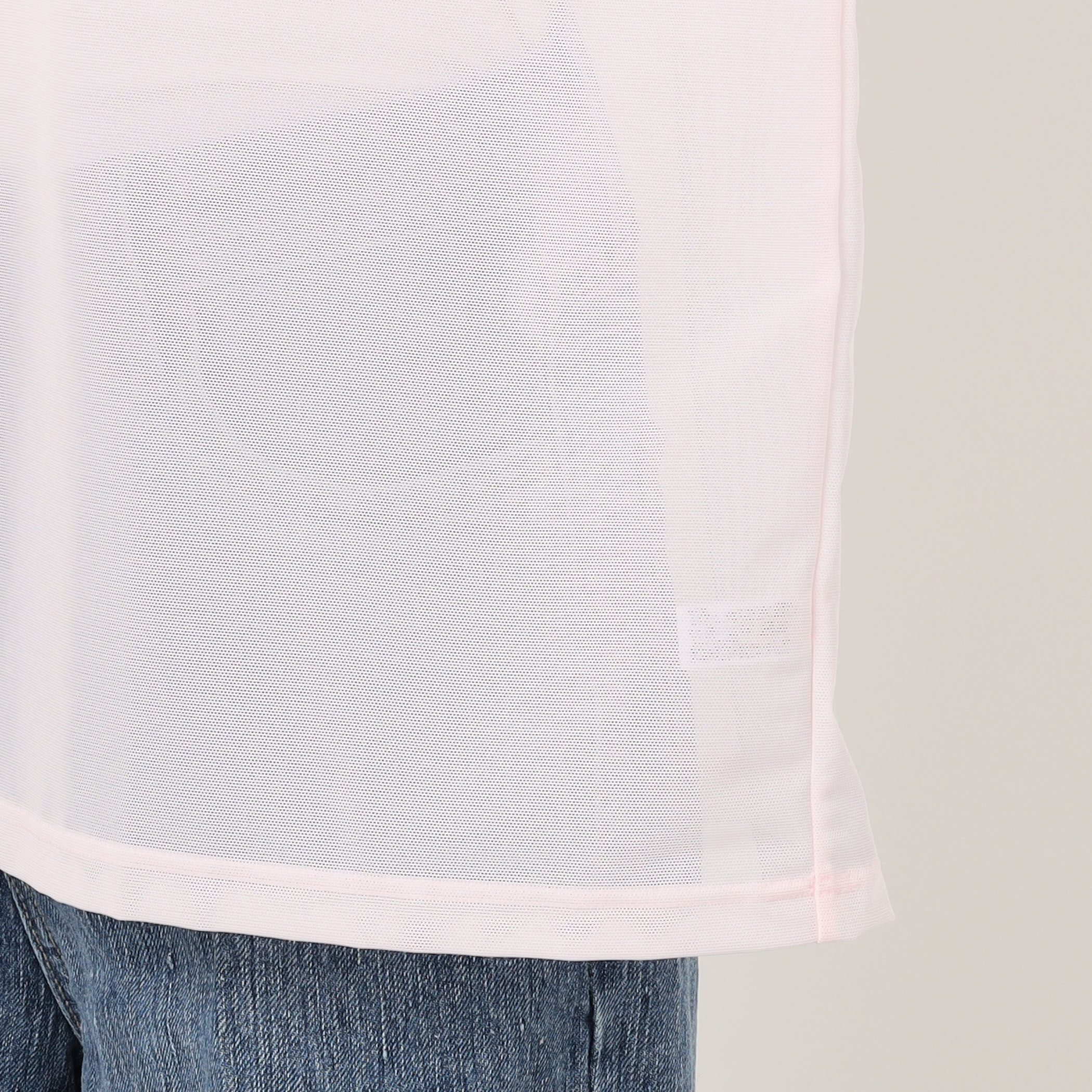 別注】OVERNEATH Net Big T-shirts メッシュネットTシャツ