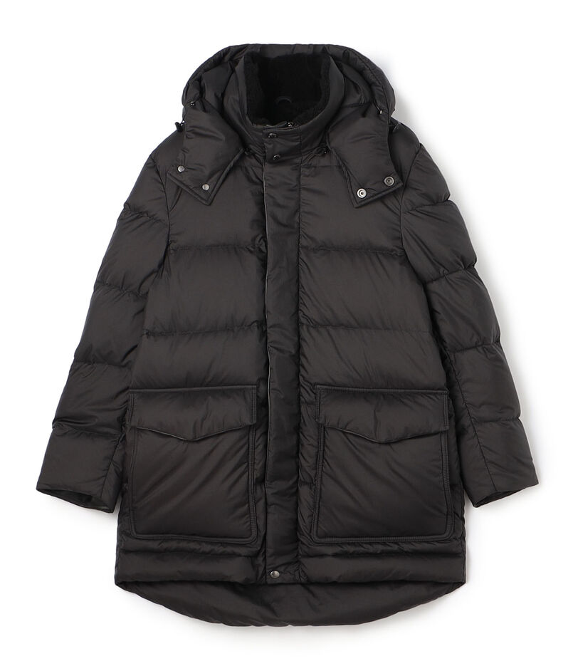 【別注】EMMETI ナイロン フーデットダウンコート