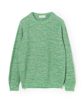 ■TOMORROWLAND tricot ギマコットンリネン クルーネックプルオーバー