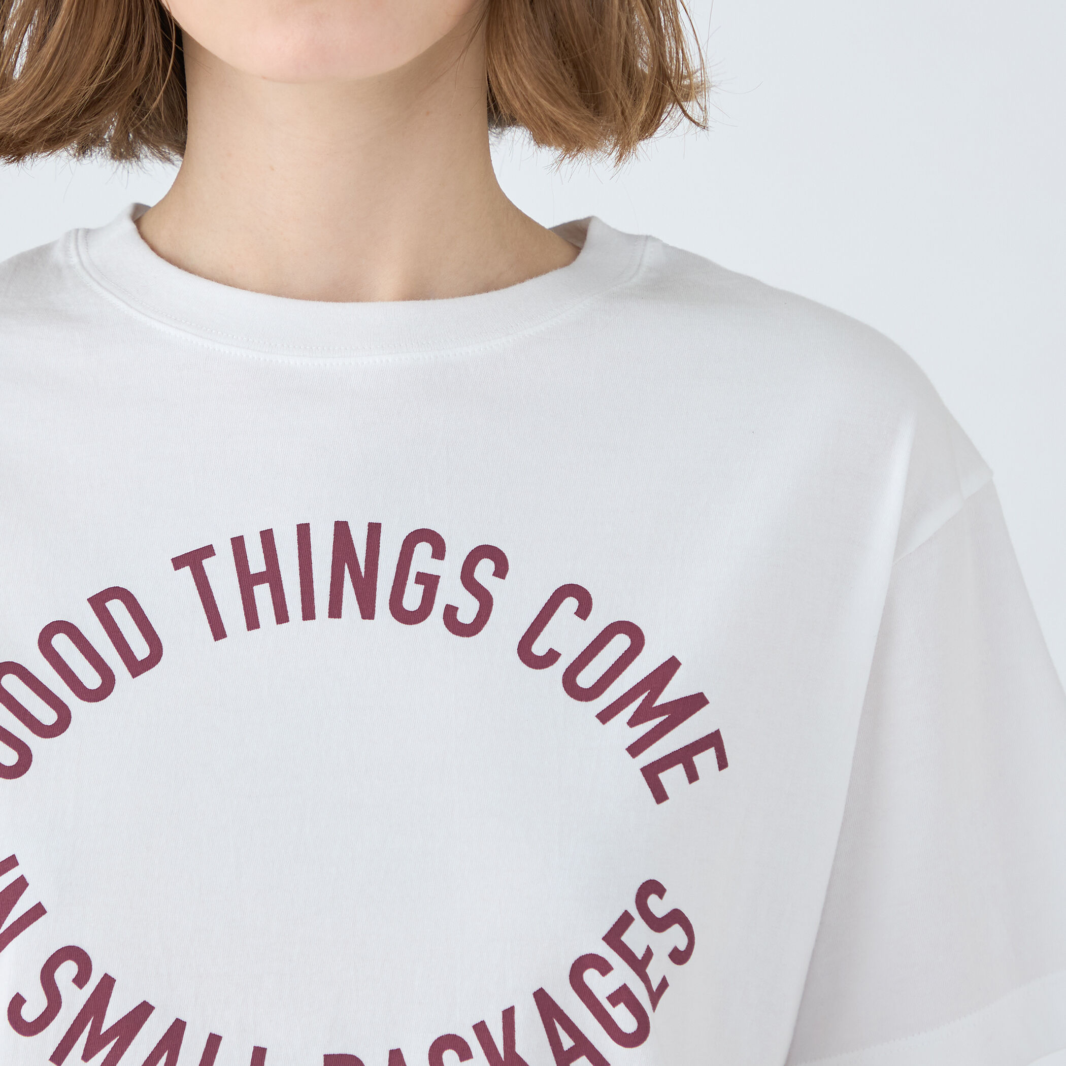 【MACPHEE】コットンロゴプリント Tシャツ TOMORROWLAND｜コットンロゴプリント Tシャツ | Rakuten Fashion