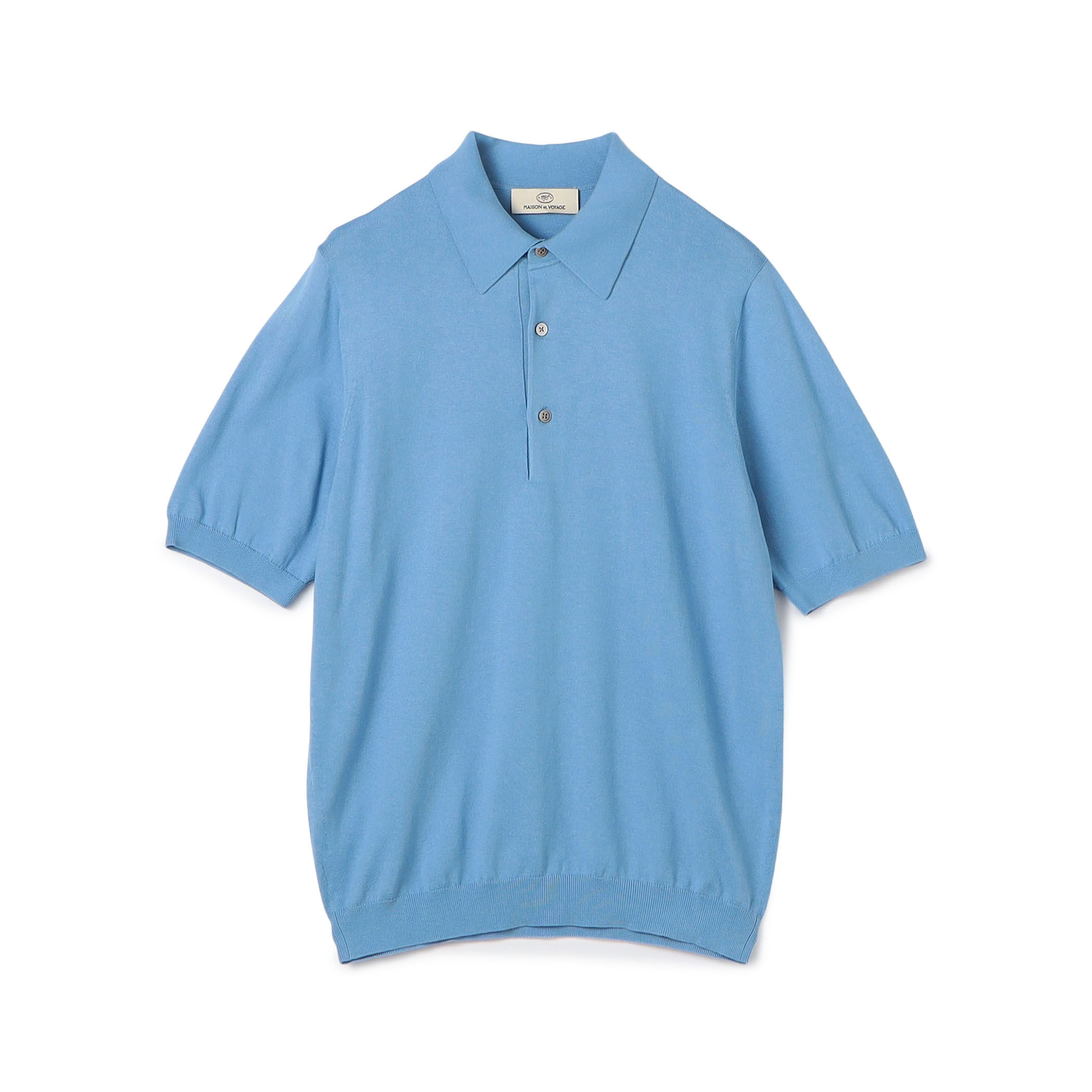 TOMORROWLAND【シルクコットン ニットポロシャツ SESIA】 シルクコットン ニットポロシャツ SESIA｜トゥモローランド 公式通販