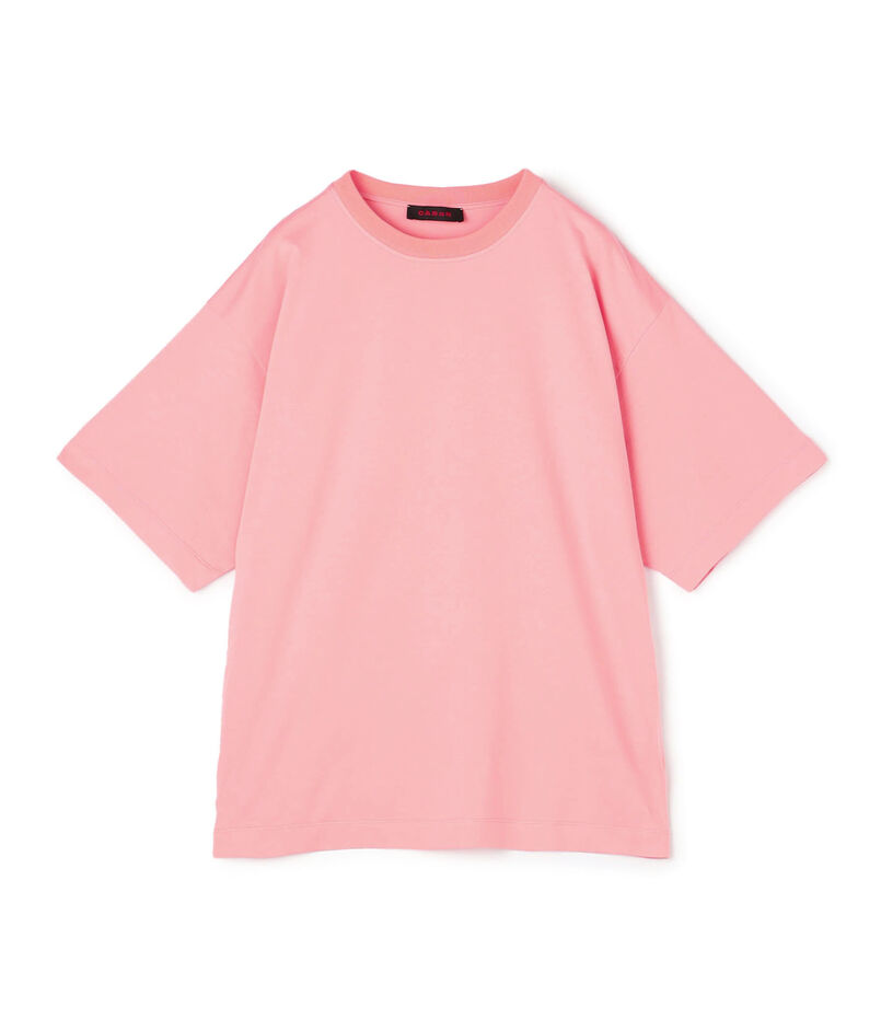 CABaN コットン ドロップショルダークルーネックプルオーバー