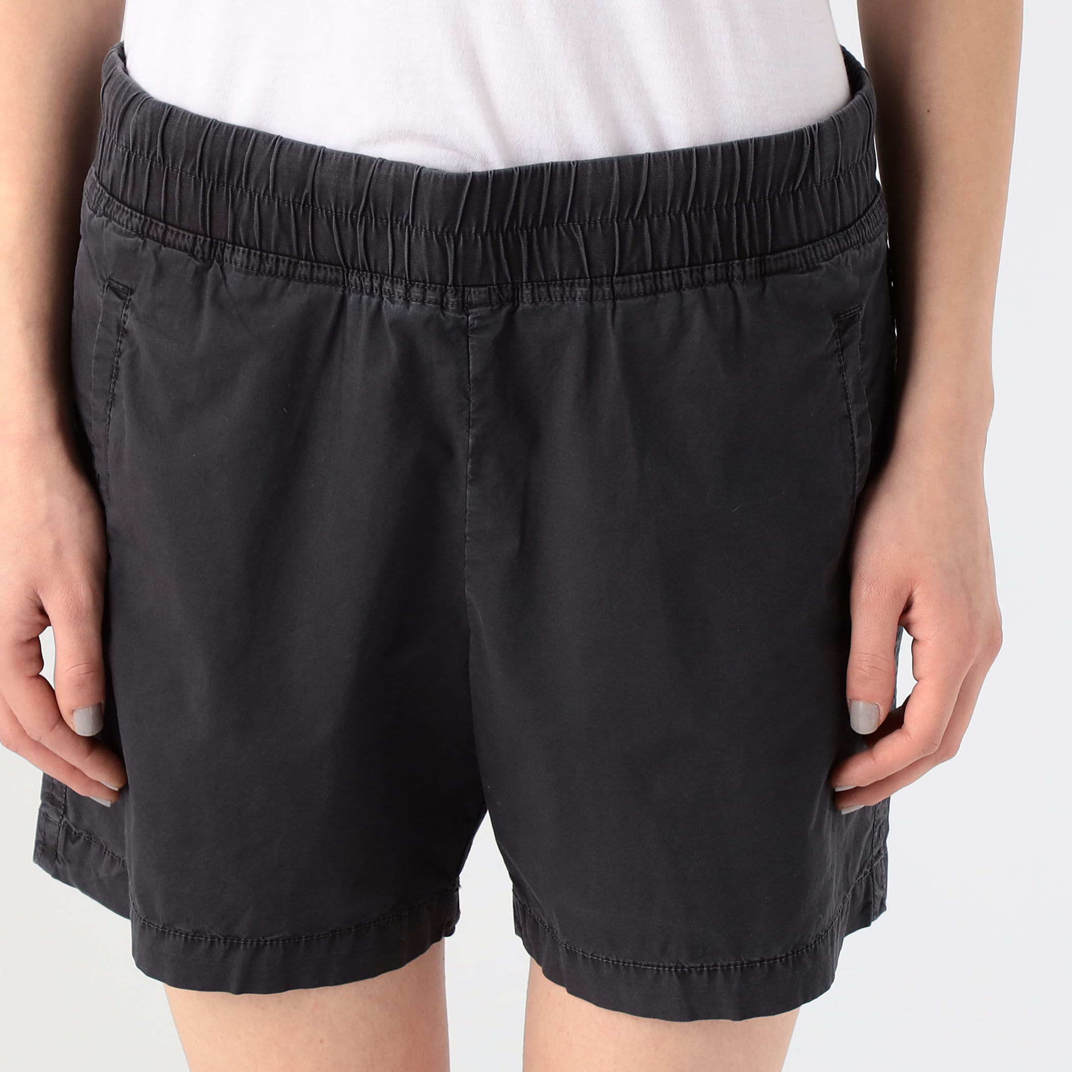 JAMES PERSE コットンポプリンストレッチジッパーポケット