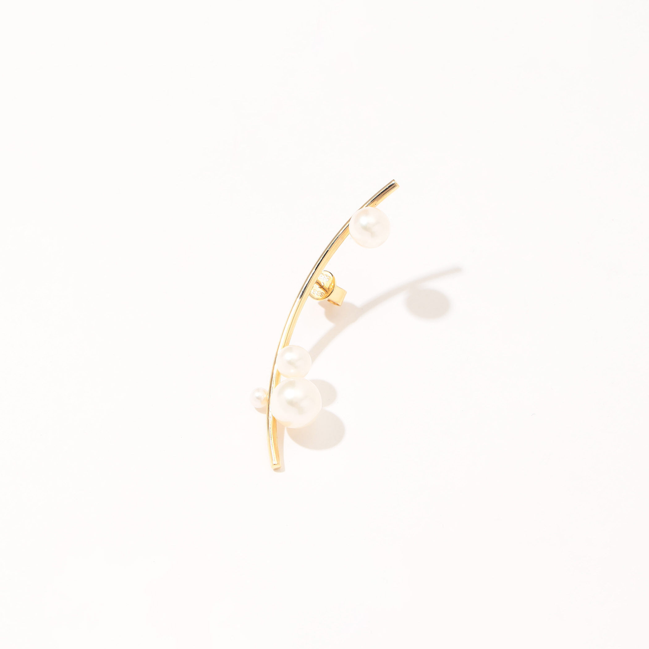 SOPHIE BILLE BRAHE Stellari Perle 片耳パールピアス