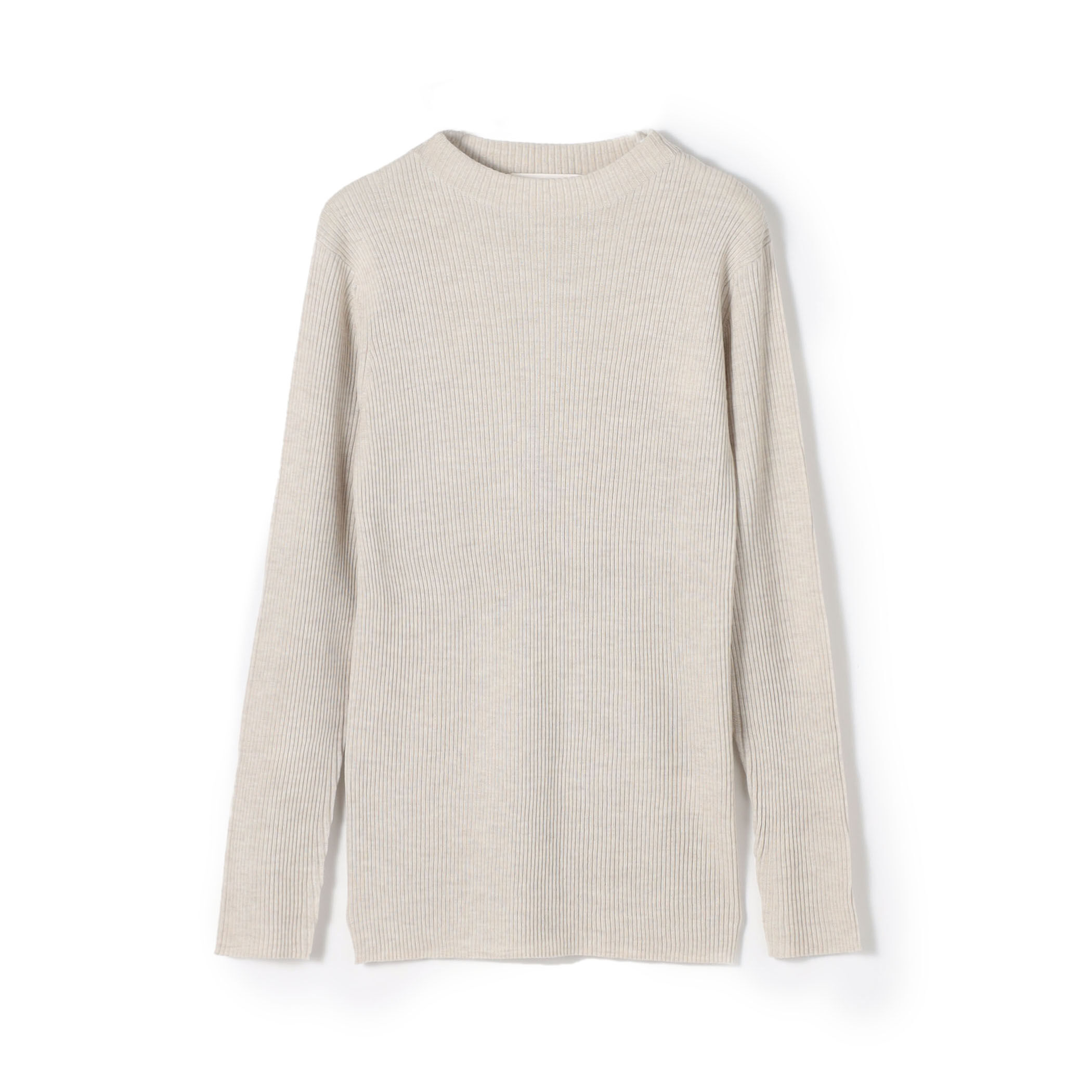 プルミエールウールリブ ボトルネックプルオーバー｜トゥモローランド