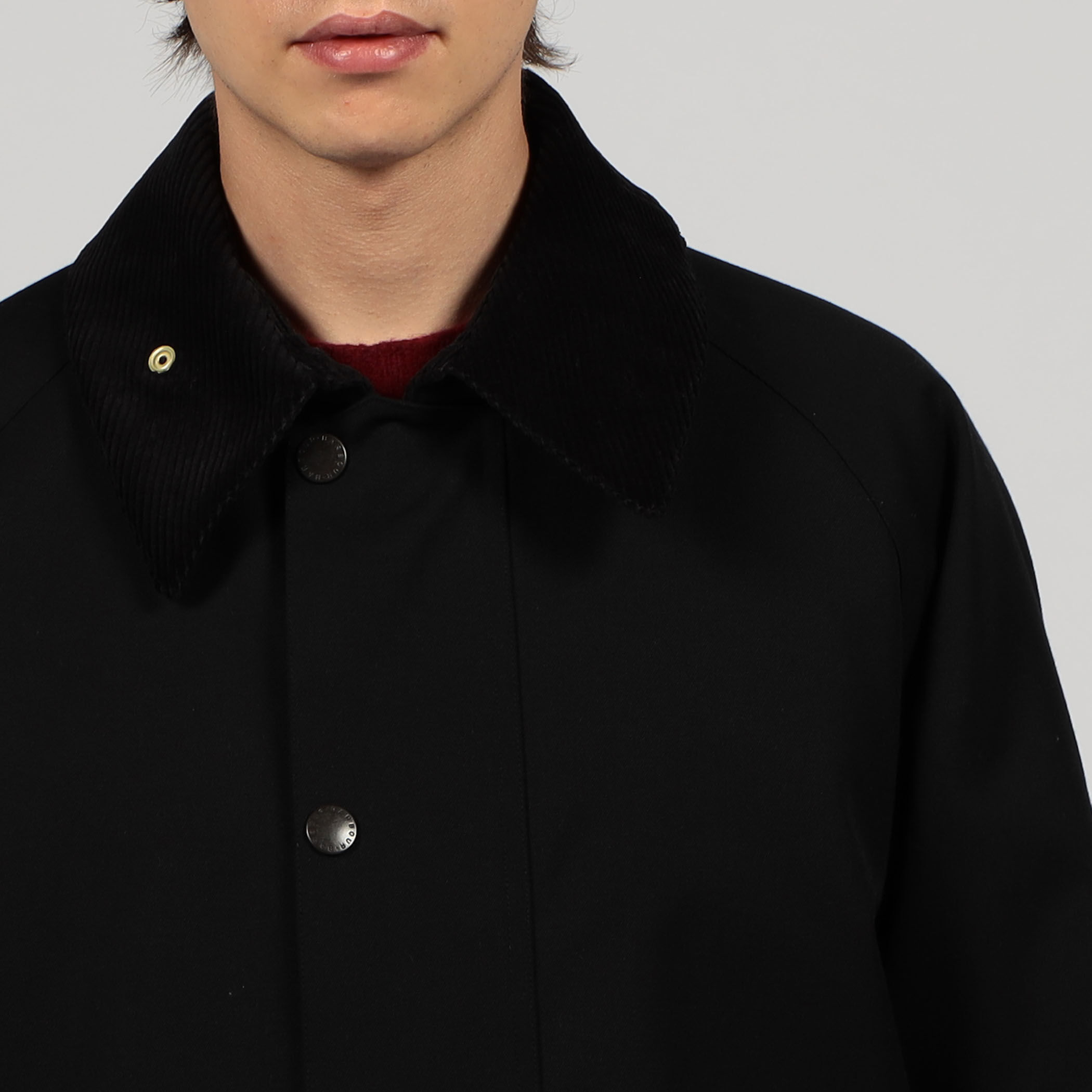 別注】Barbour Transport ウールコットンブルゾン