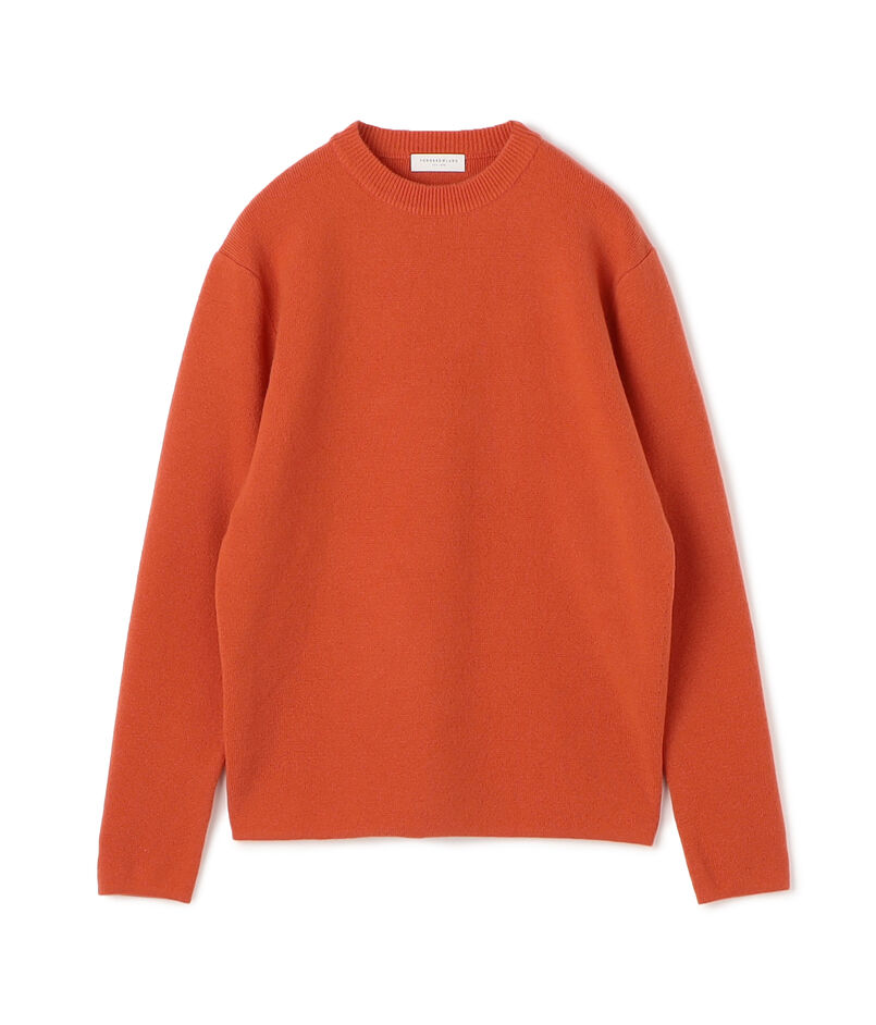 カシミヤ クルーネックプルオーバー ニット