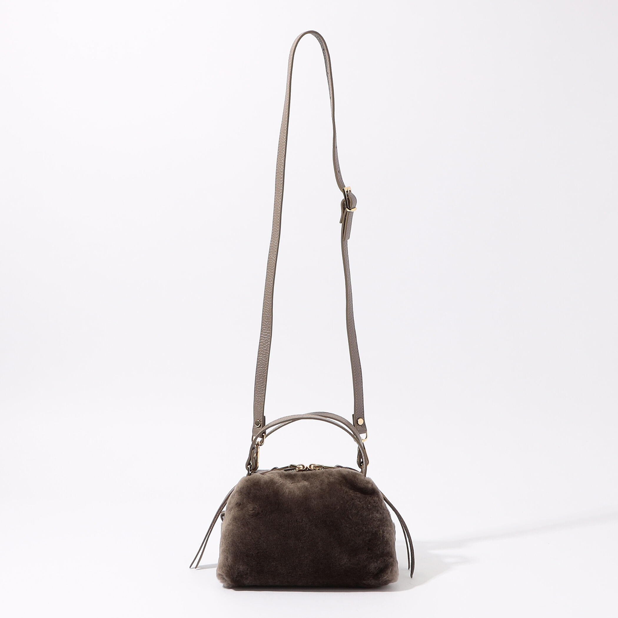 RIPANI RONDINE ムートンコンビ ショルダーバッグ S｜トゥモローランド
