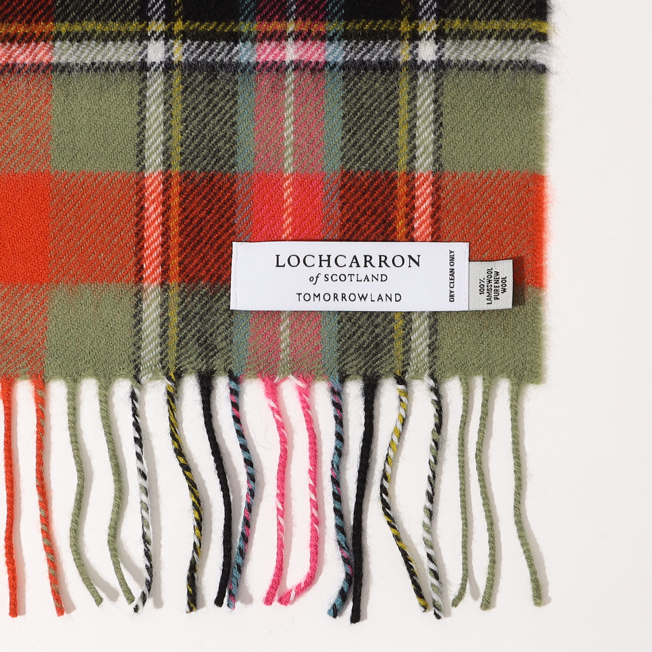 LOCHCARRON of SCOTLAND ラムウール チェックストール