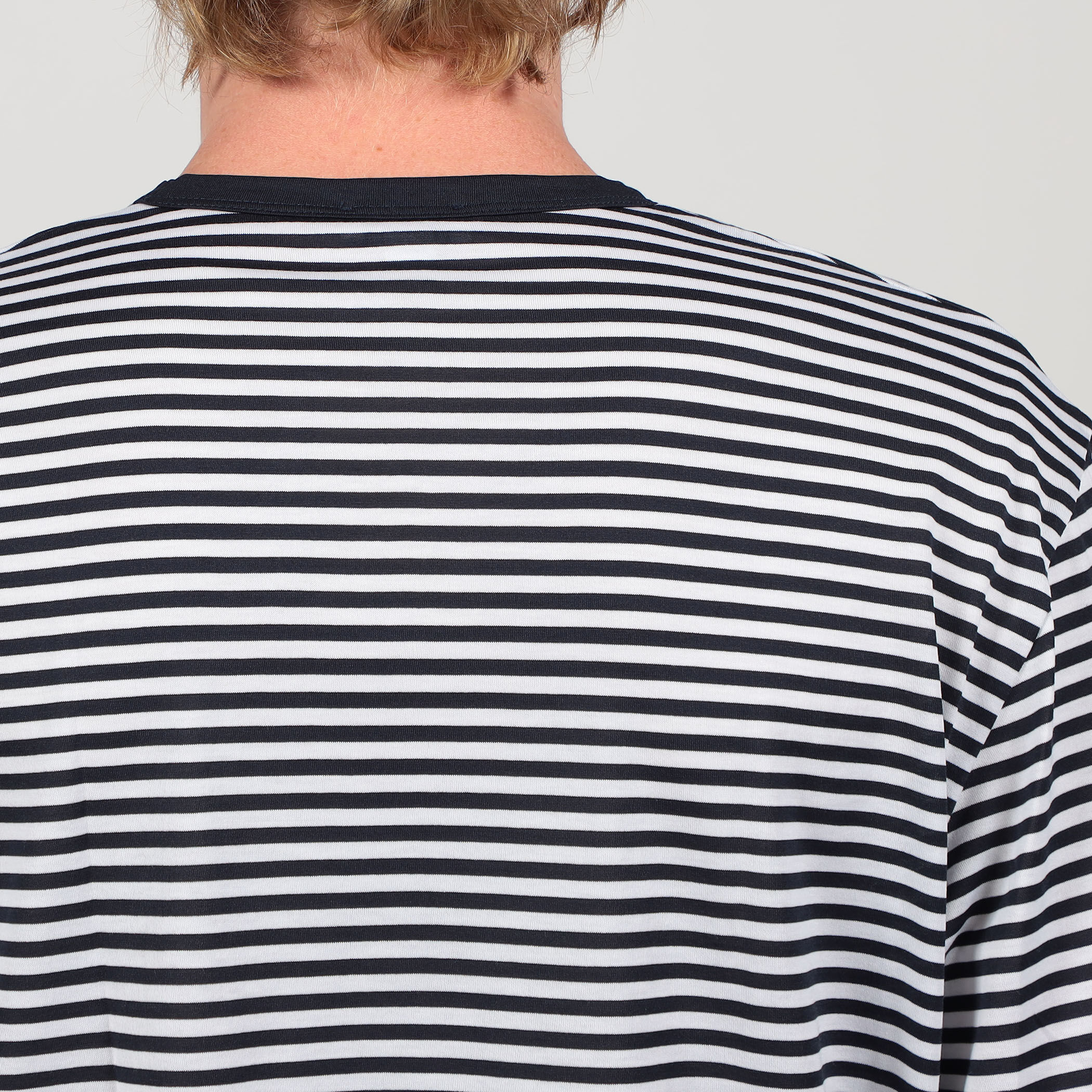 SUNSPEL MTSH0003ES コットンストライプ ロングスリーブ Tシャツ
