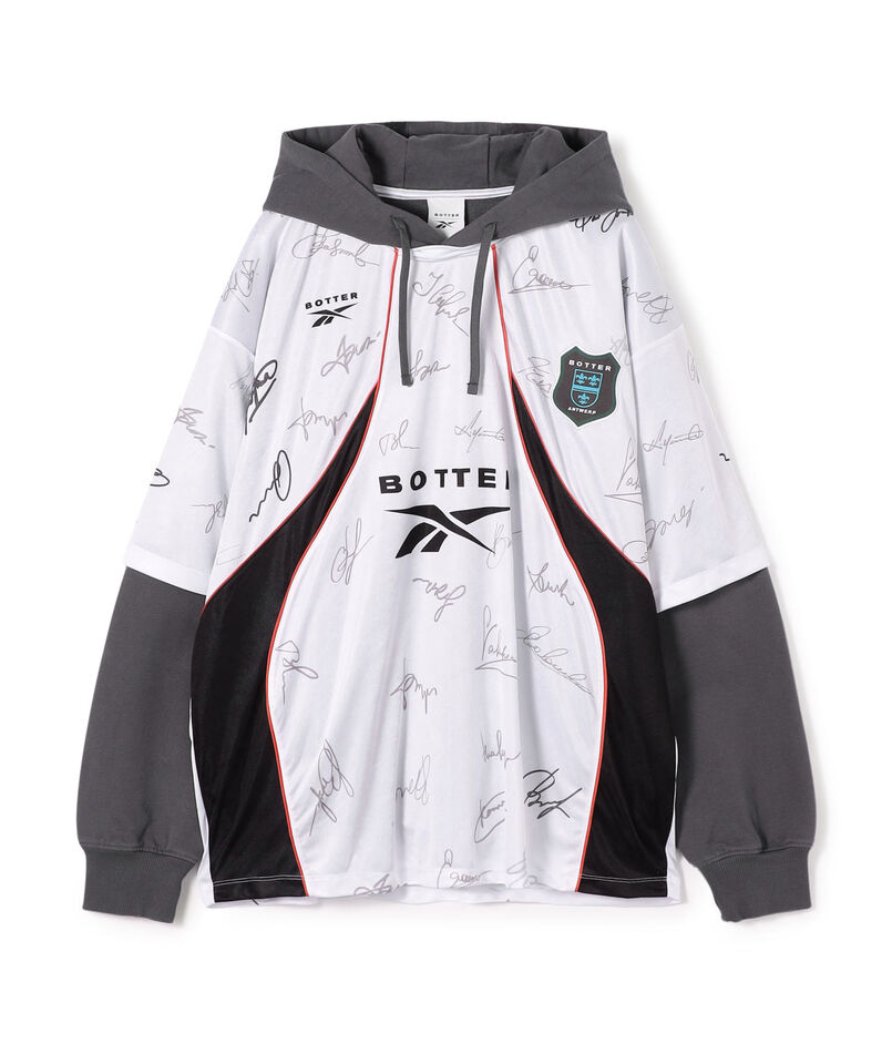 BOTTER × REEBOK SOCCER HYBRID HD パーカー