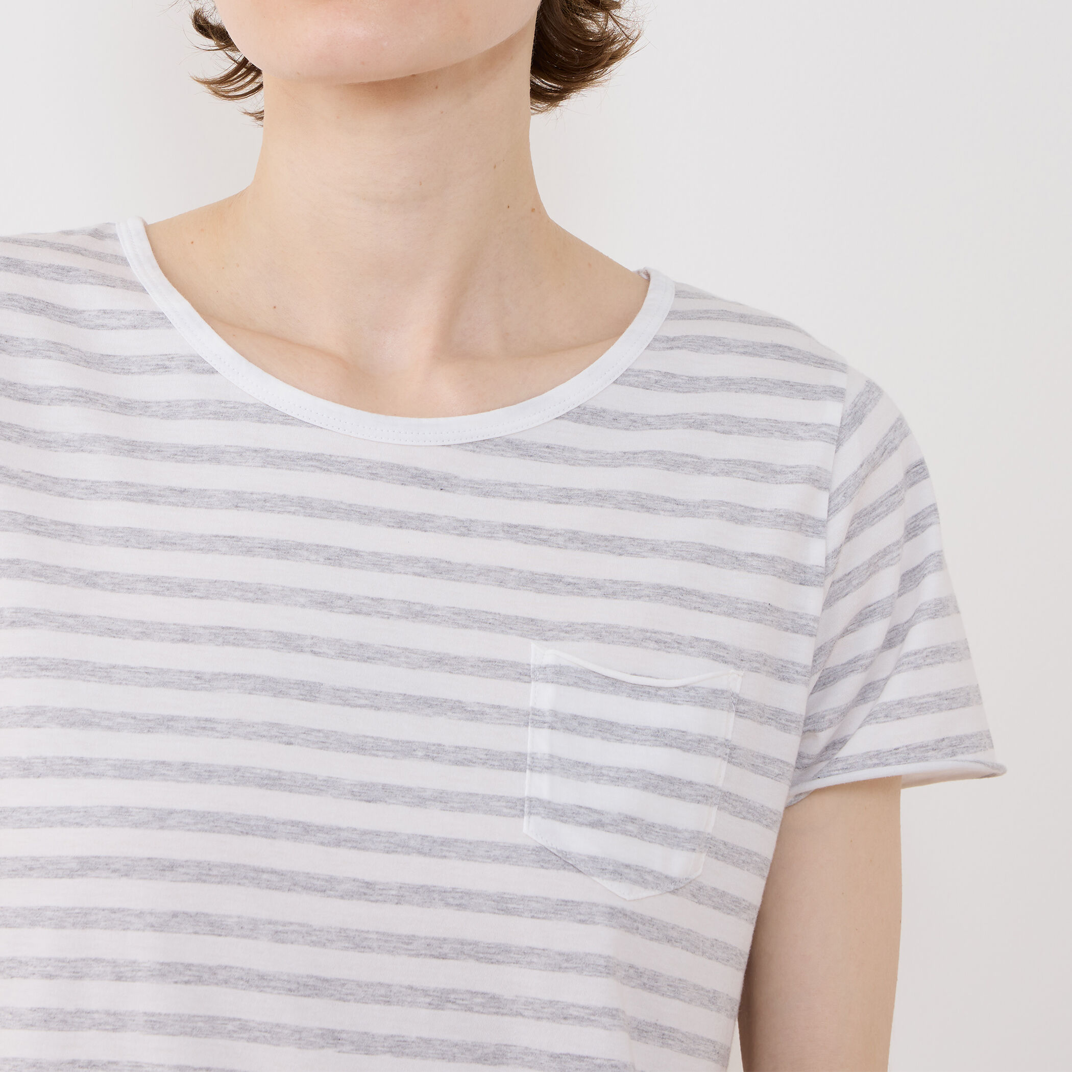 スムージーコットン クルーネックハーフスリーブ｜トゥモローランド