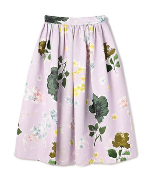 ERDEM GATHERED MIDI スカート