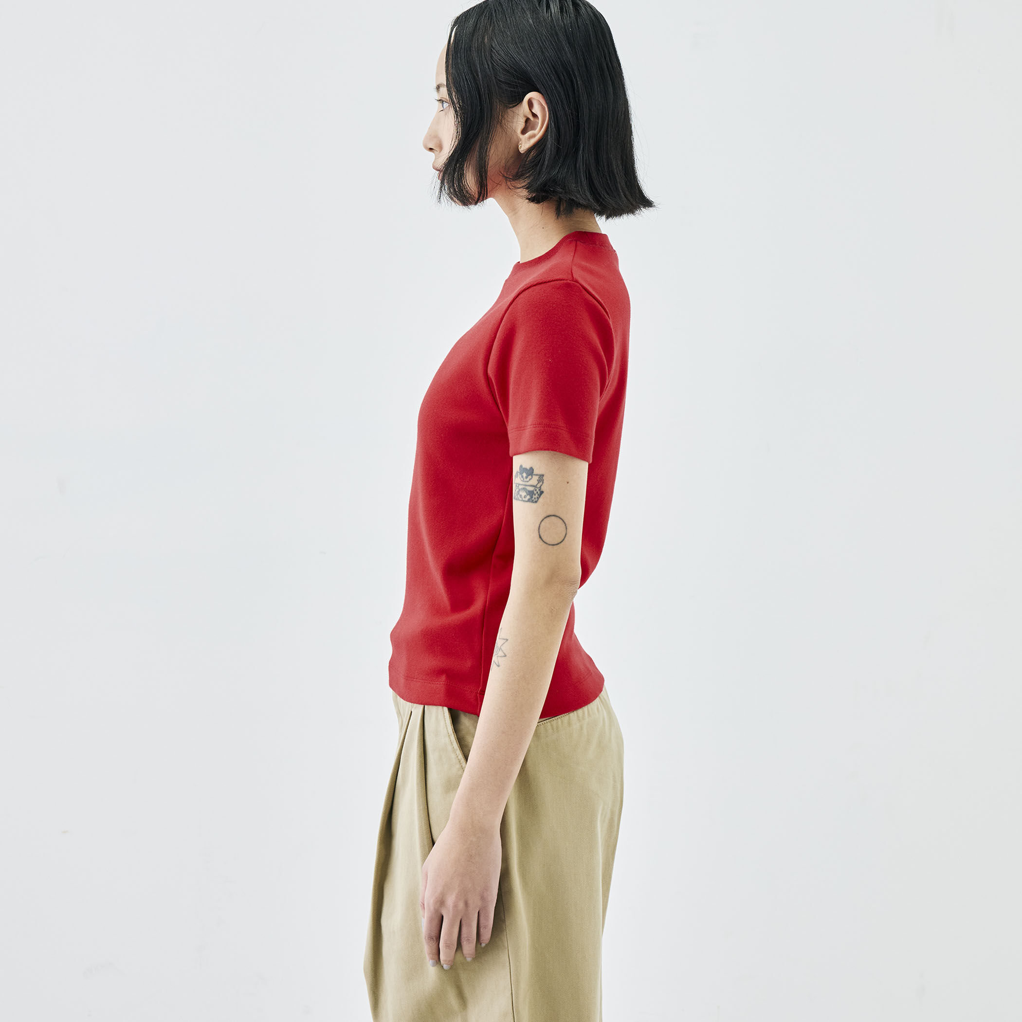 コットンモダールフライス Tシャツ｜トゥモローランド 公式サイト