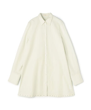 スビンコットンツイル チュニックシャツ