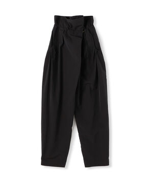 Mame Kurogouchi Split Yarn High Waisted Drawstring Trousers