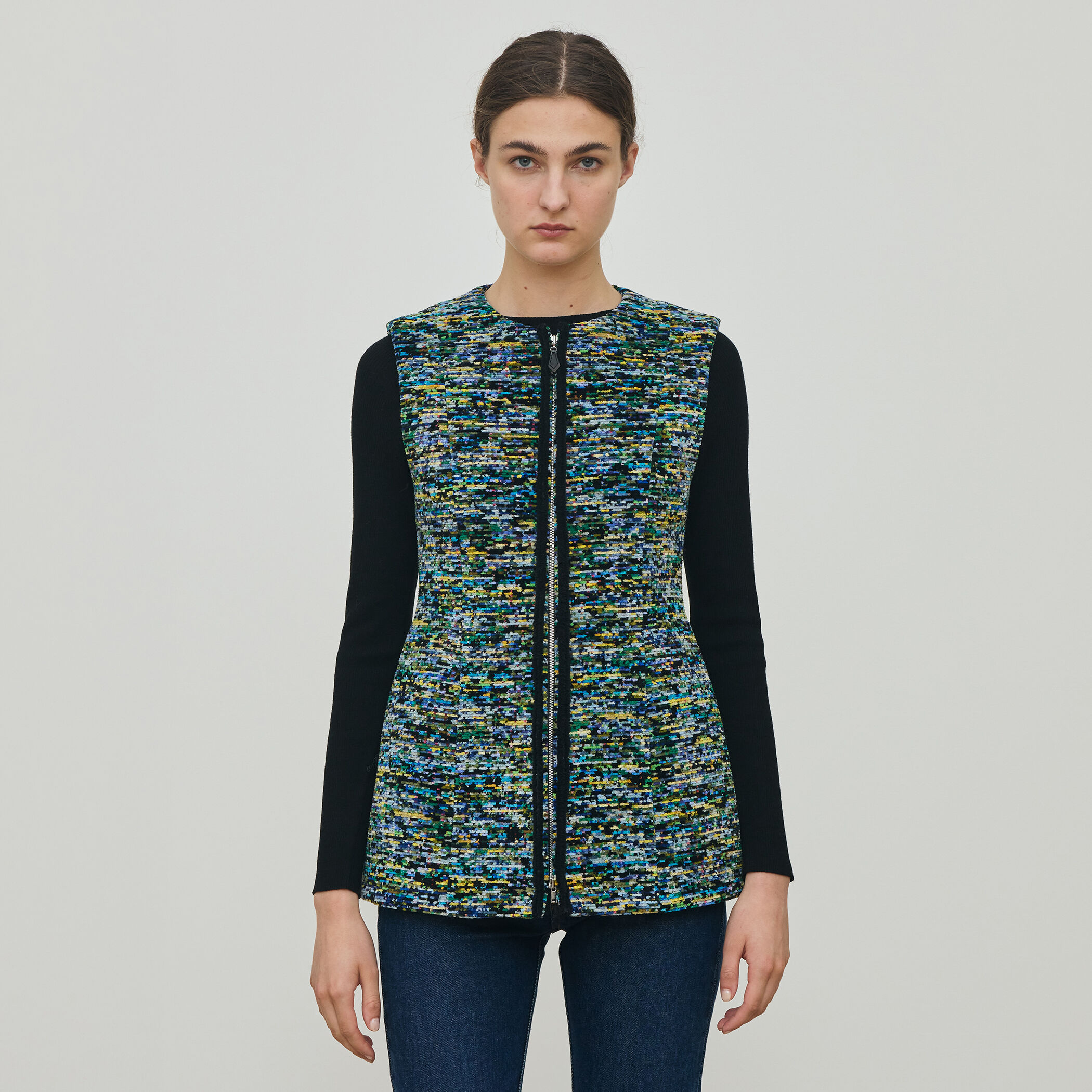 モザイクモール クルーネックジレ｜トゥモローランド 公式通販