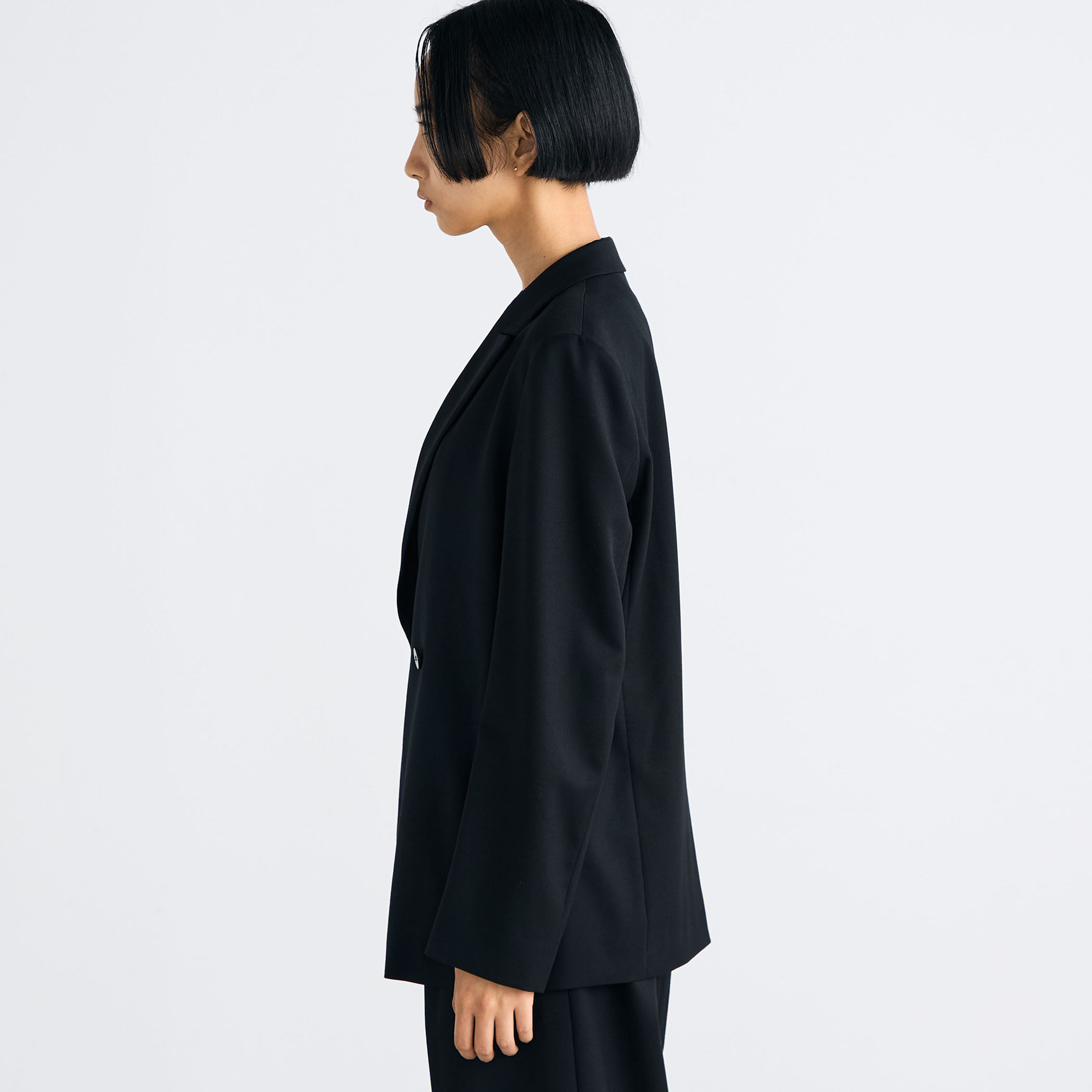 whiz初期 ベースボールモチーフ メルトンウールジャケット M 黒 LUMP