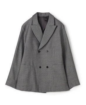 ハルトウールツイル ダブルブレステッド 4Bジャケット