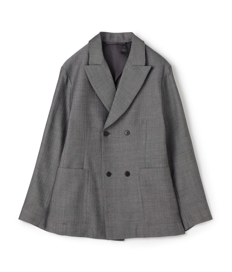 ハルトウールツイル ダブルブレステッド 4Bジャケット
