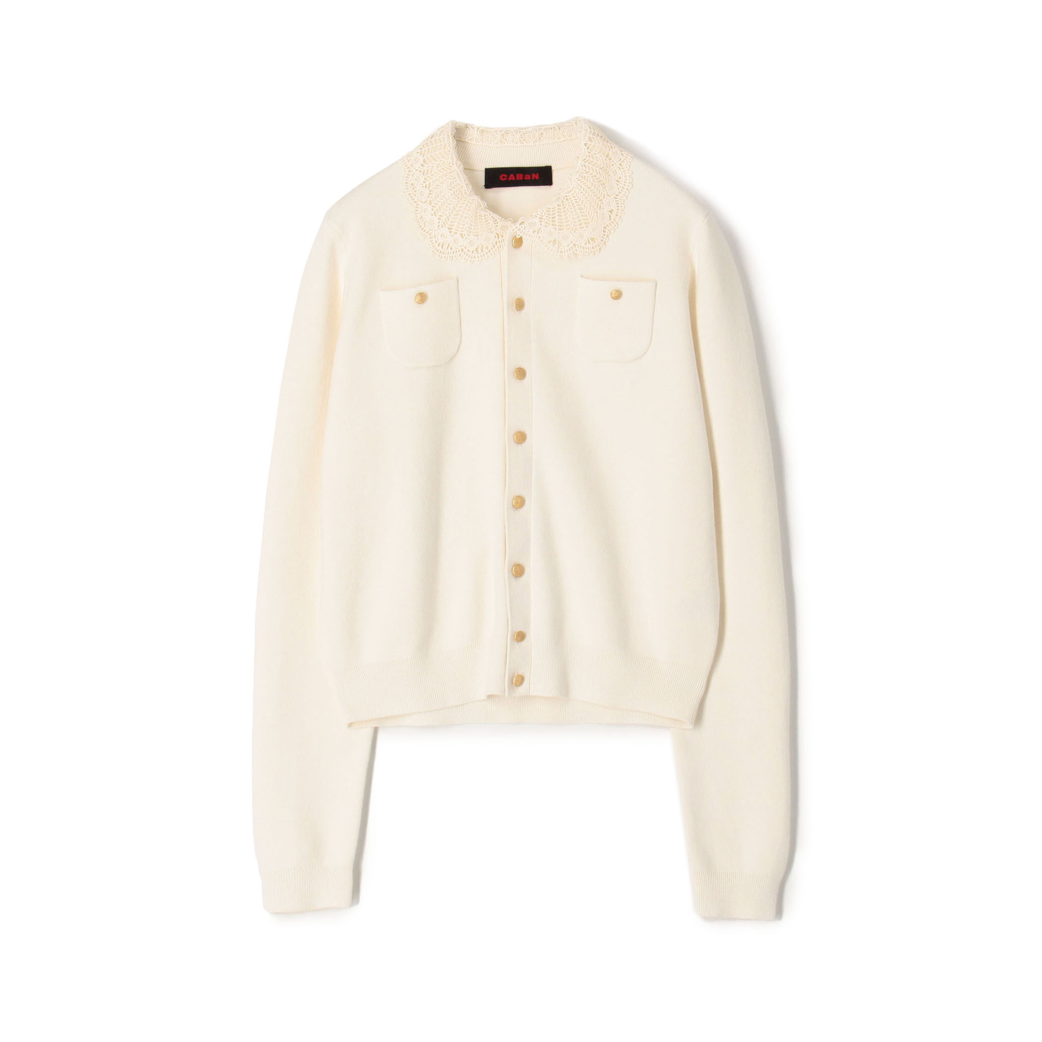 CABaN新品未使用XSホワイト 2026年最新】caBaN カーディガン ホワイト
