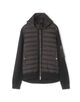 MONCLER CARDIGAN TRICOT ニットコンビダウンブルゾン