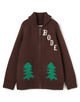 BODE FIR SHAWL COLLAR ショールカラーカーディガン