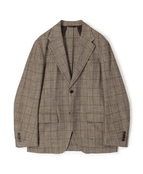 レーヨンシルクリネン シングルブレステッド 2Bジャケット