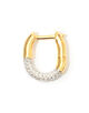 Otiumberg. Small Demi Pave Stap 片耳ピアス