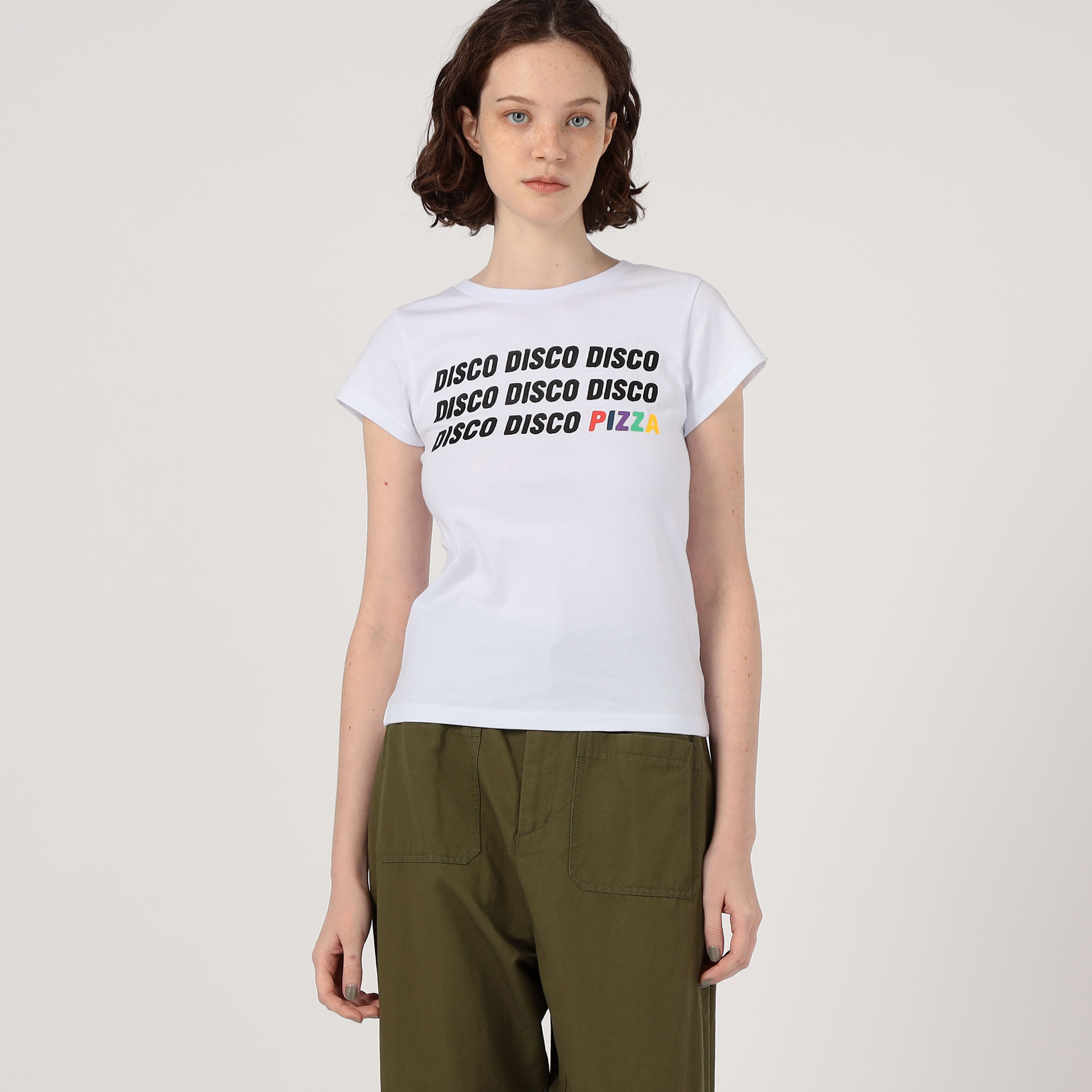 ETRE CECIL DISCO PIZZA CAP SLEEVE Tシャツ｜トゥモローランド 公式通販