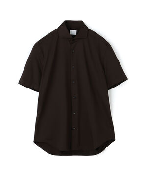 XACUS ナイロンポリウレタン ショートスリーブシャツ
