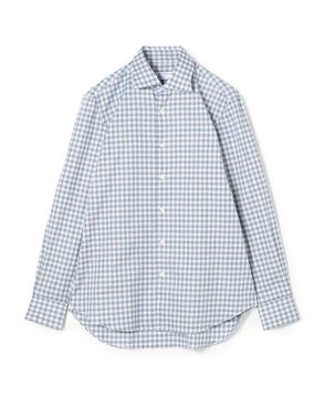 ERRICO FORMICOLA コットンチェック  ロングスリーブシャツ