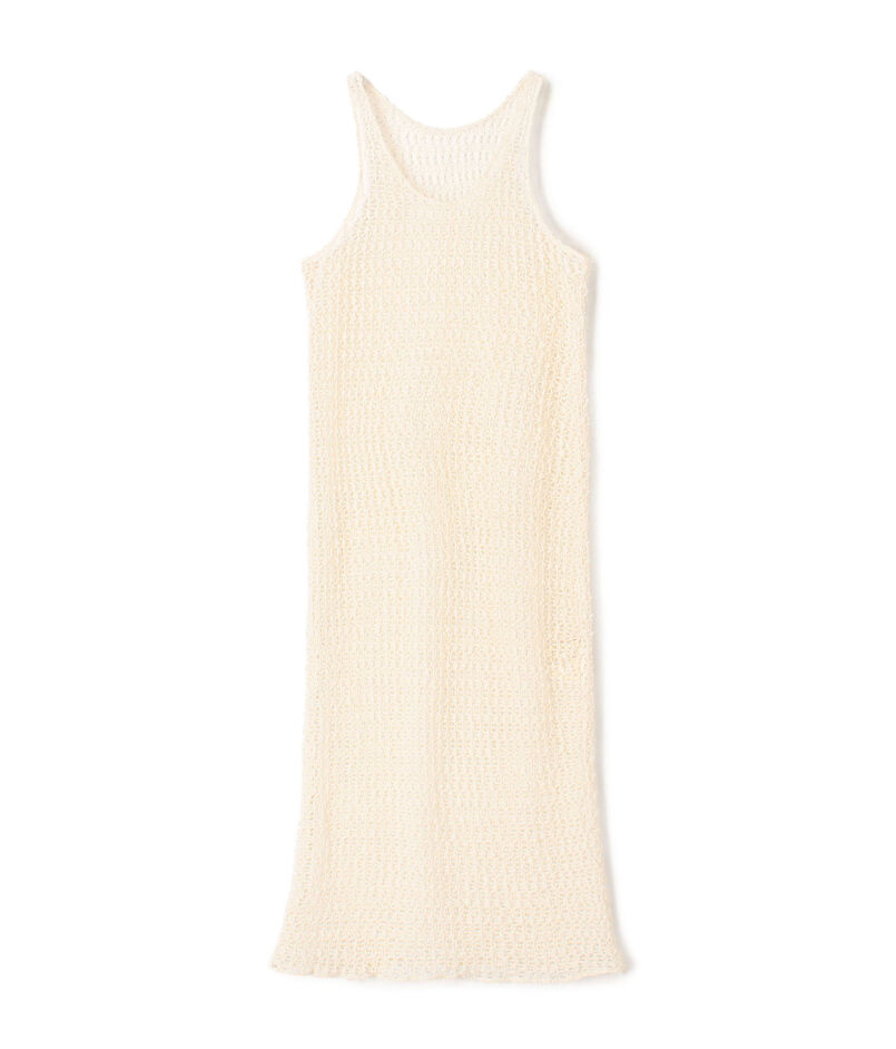 ラッセルレース ノースリーブワンピース