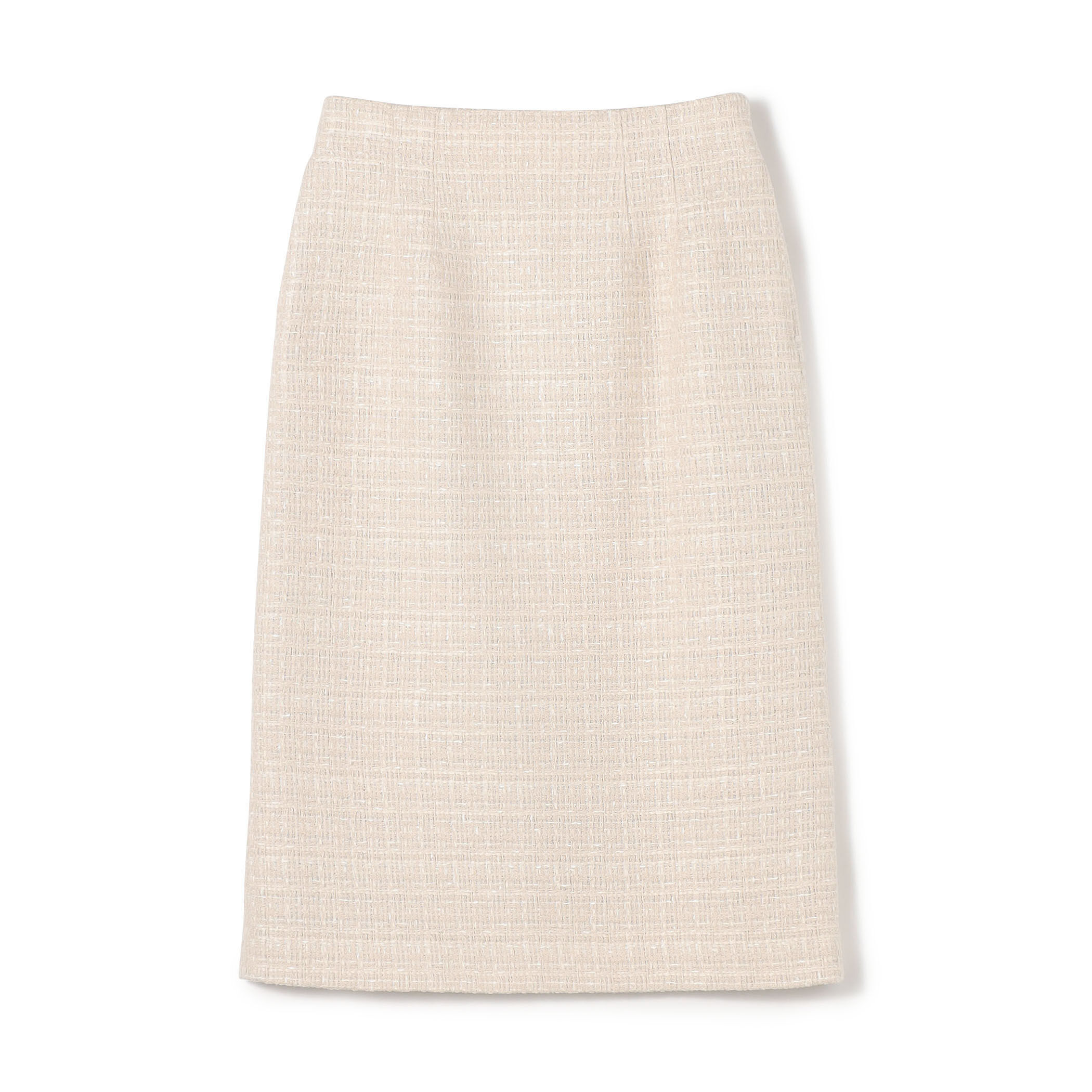 ラメミックスツイード プレーンタイトスカート｜トゥモローランド 公式通販