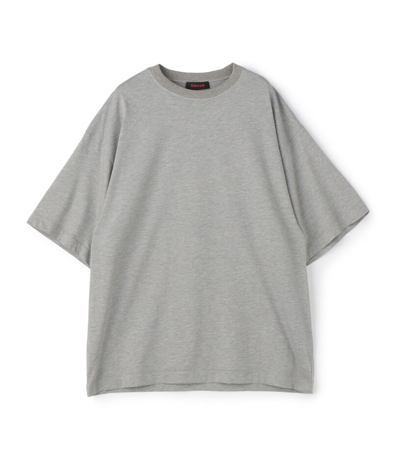 CABaN コットン ドロップショルダークルーネックプルオーバー