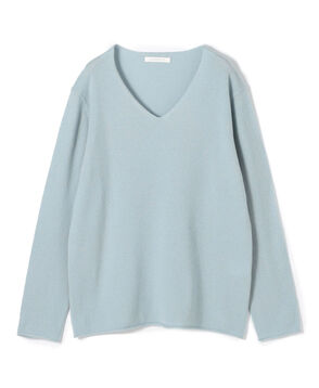 スコットランドカシミヤ Vネックプルオーバー