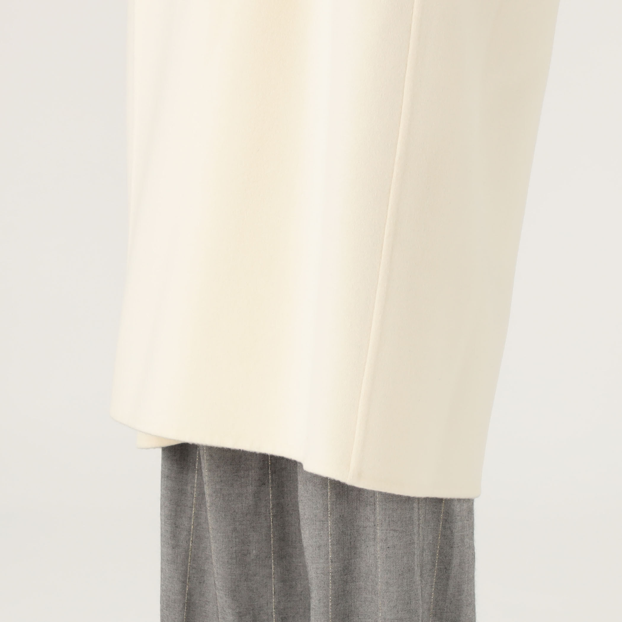 TOMORROWLAND .B ウールカシミヤダブルフェイス ロングコート