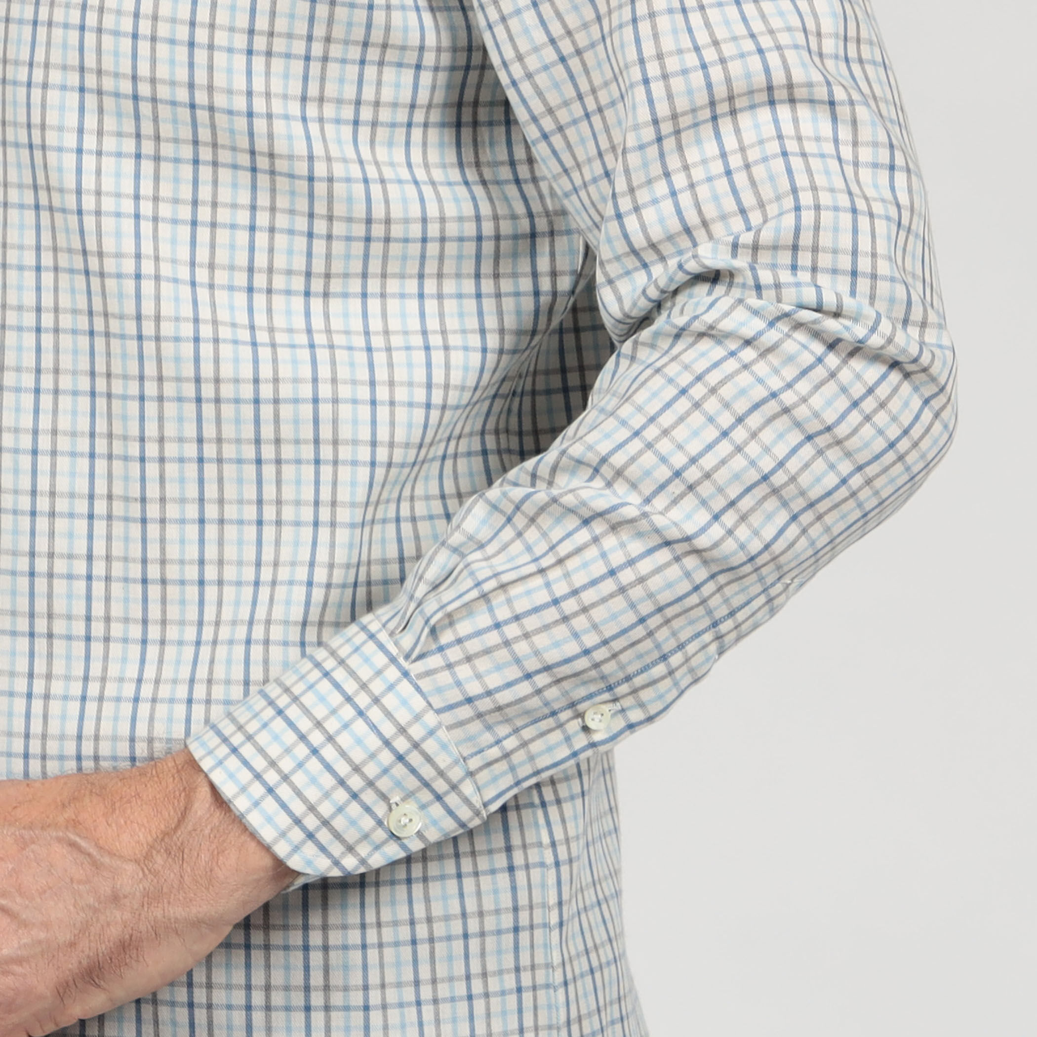 別注】Maria Santangelo MARCELLO コットン ワンピースカラーチェック