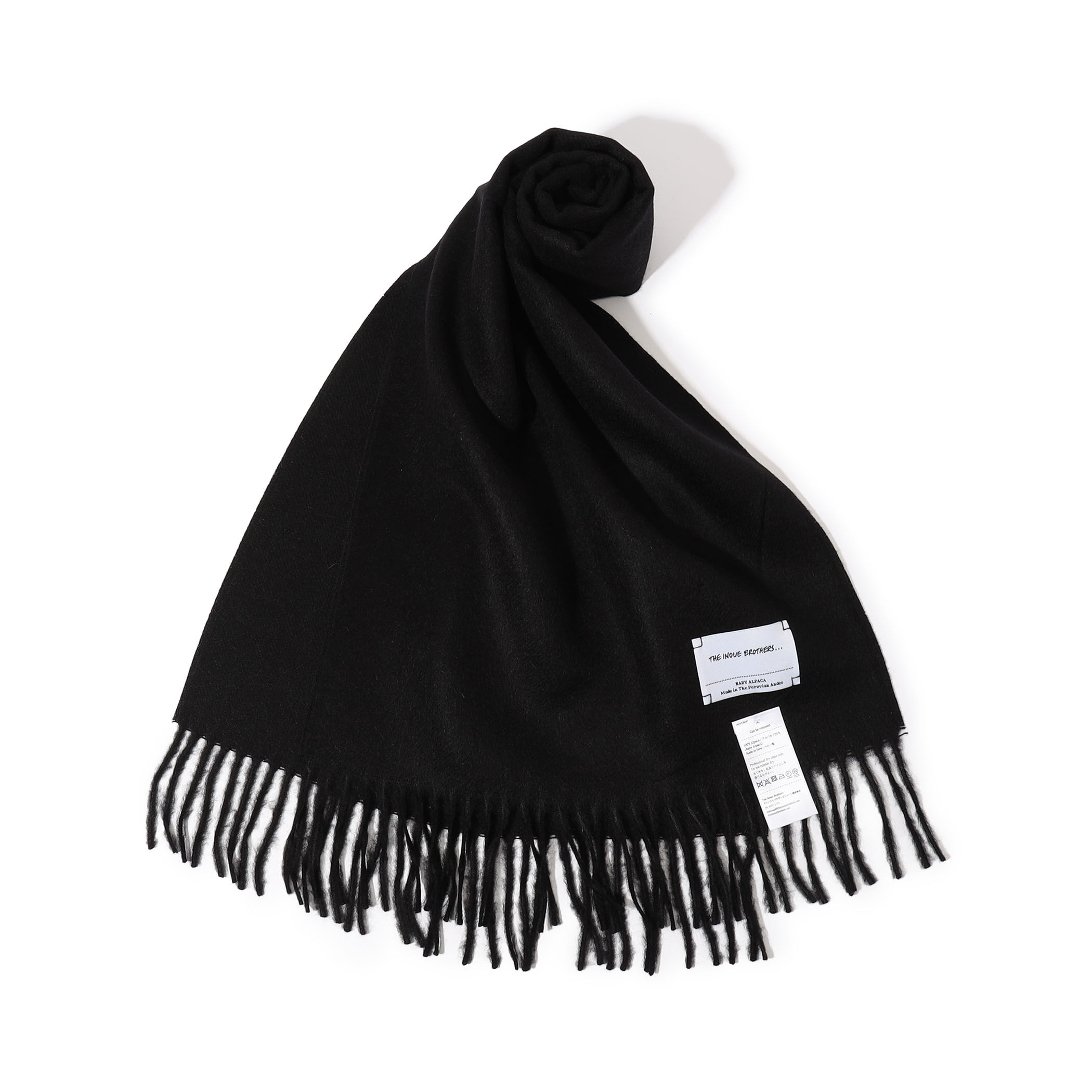 THE INOUE BROTHERS Brushed Scarf アルパカ ストール