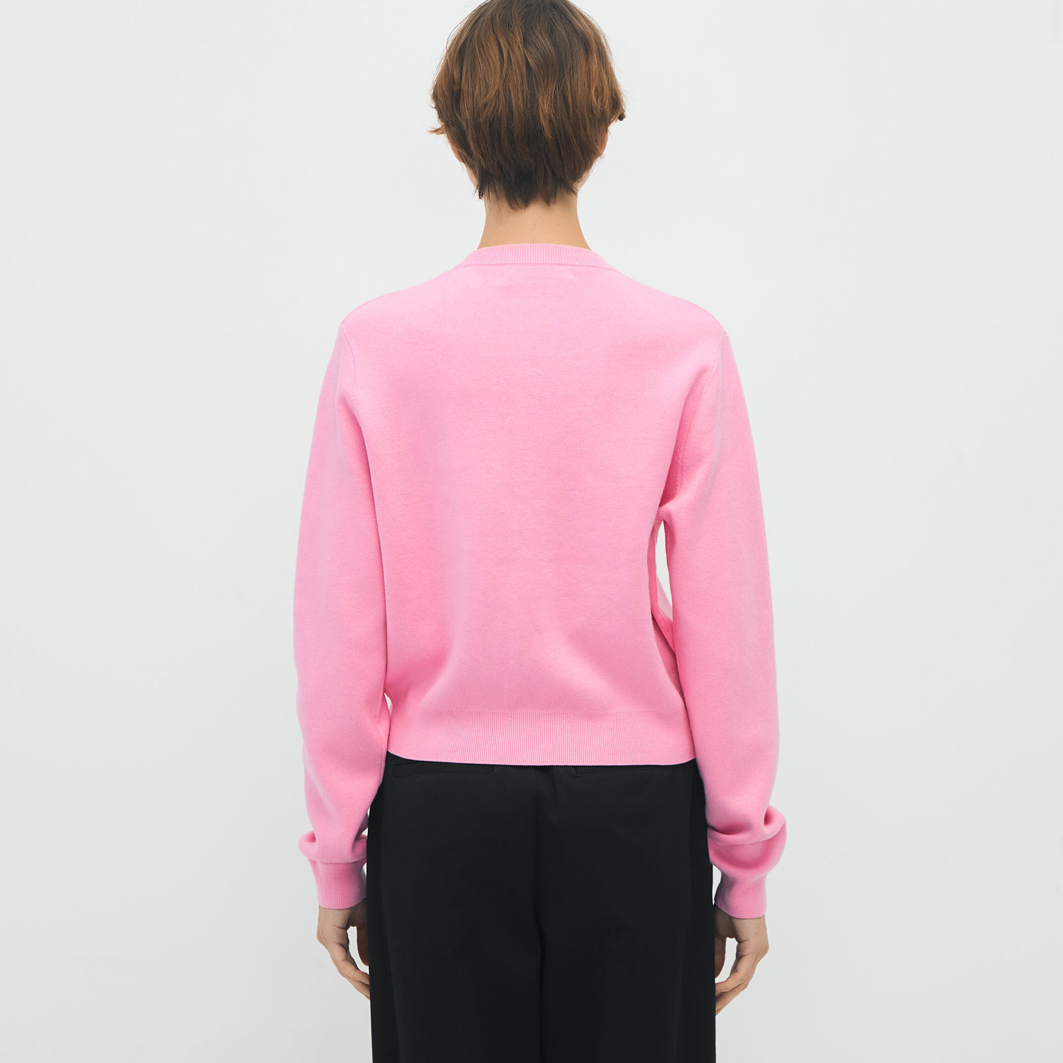 コットンカシミヤ クルーネックカーディガン｜トゥモローランド 公式通販